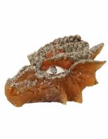 Orgonite Draken Schedel Geel-Oranje - thumbnail