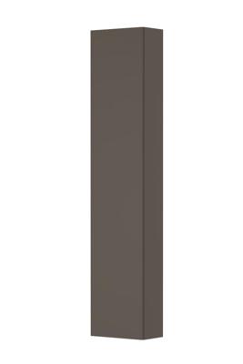 INK Hoge kast 1 deur links/rechts greeploos incl. spiegel aan de binnenzijde 35 cm x 20 cm x 169 cm Mat taupe 1241105