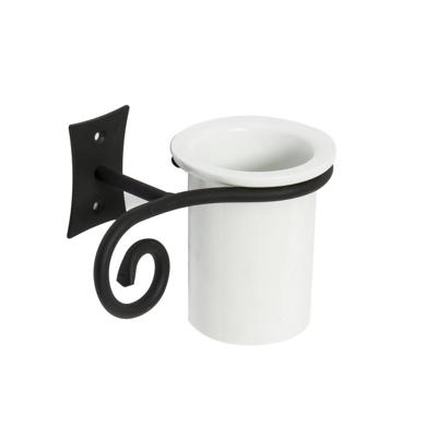 Bekerhouder Sapho Rebecco Hangend 17.1x12 cm Zwart / Wit Bekerhouder Sapho Rebecco Hangend 17.1x12 cm Zwart / Wit