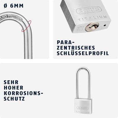 ABUS Hangslot 64Ti/40Hb63 - 64TI/40HB63 - 64TI/40HB63 ABUS Hangslot 64Ti/40Hb63 - 64TI/40HB63 - 64TI/40HB63