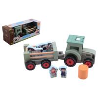 Jouéco tractor speelset - thumbnail