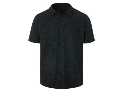 LIVERGY Heren poloshirt (Zwart, XL) LIVERGY Heren poloshirt (Zwart, XL)