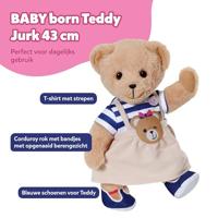 Baby Born Bear Teddy Outfit Dress - thumbnail