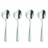 Amefa Baguette Koffielepel 4 Stuks Zilver - thumbnail