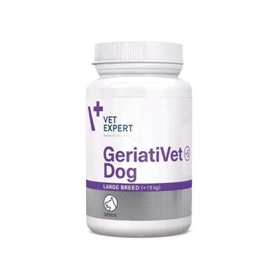 VET EXPERT GeriatiVet Dog Large Breed - ondersteunend preparaat voor oudere honden - 45 capsules.