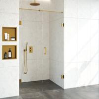 Nisdeur Compleet Just Creating Profielloos 2-Delig 120x200 cm 60/60 Goud Sanitop - thumbnail