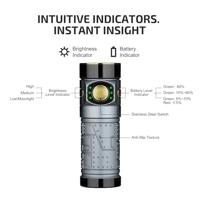 OLight Baton 4 Premium Edition (Fighter Pilot) Zaklamp 1300 lm - thumbnail