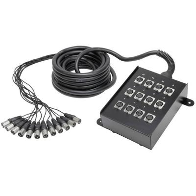 AH Cables K12C10 Multicore kabel 10.00 m Aantal ingangen:12 x AH Cables K12C10 Multicore kabel 10.00 m Aantal ingangen:12 x