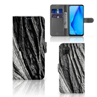 Book Style Case Huawei P40 Lite Boomschors Grijs - thumbnail