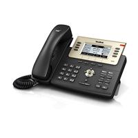 Yealink serie T2 IP telefoons, Zwart en wit LCD, SIP-T27G, zwart - thumbnail