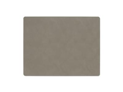 LIND DNA - Dinner Mat Square - Placemat 35x45cm Nupo Flint Grey LIND DNA - Dinner Mat Square - Placemat 35x45cm Nupo Flint Grey