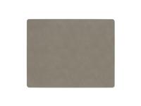 LIND DNA - Dinner Mat Square - Placemat 35x45cm Nupo Flint Grey - thumbnail