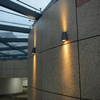 Lumo Recta Zwart - Wandarmatuur zonder lichtbron - Excl 2xG9 - IP65 - thumbnail