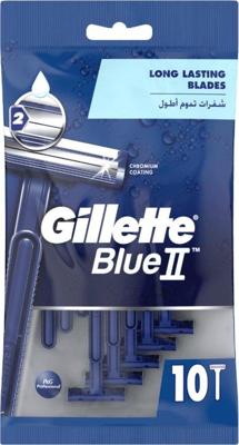 Gillette Gillette Blue II Wegwerp Scheermesjes Voor Mannen - 10 stuks