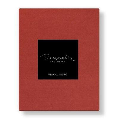 Dommelin Dommelin Hoeslaken Uni Percal 400TC 727 Koraal 120x210/30