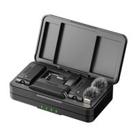 Ulanzi A100 draadloze microfoon met 2 zenders USB-C & 3.5mm - thumbnail