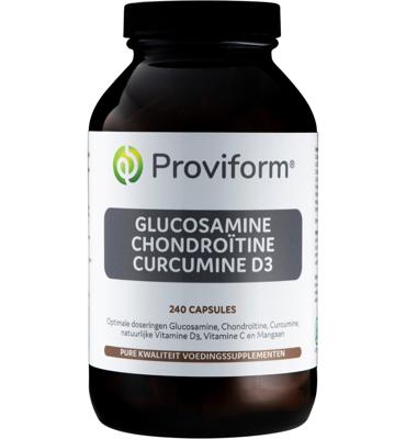 Proviform Glucosamine Chondroïtine Curcumine D3 Capsules