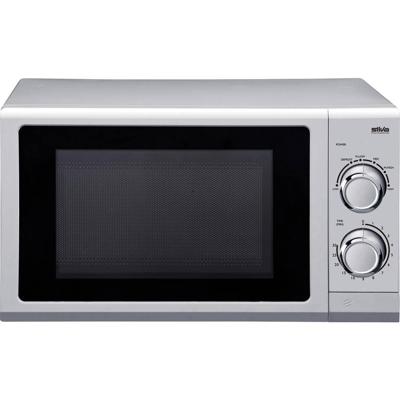Silva MW-U 25.4 Magnetron Zilver 700 W Geschikt voor inbouw, Voor levensmiddelen, Kabelgebonden, Timerfunctie, Kijkvenster