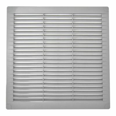 Ventilatierooster EDM 87709 Grijs 30 x 30 x 0,7 cm Muggennet