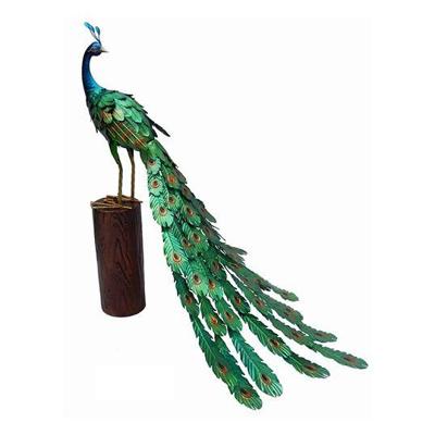 IJzeren pauw op blok Buitengewoon de Boet - Buitengewoon de boet