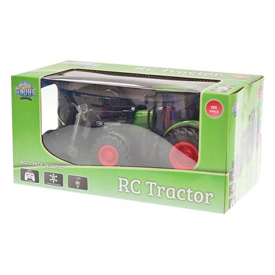 Kids Globe rc tractor met frontlader - groen