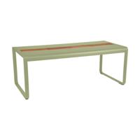 Fermob Bellevie tuintafel met opslagruimte 196x90 cm Willow Green - thumbnail