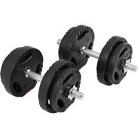 Dumbbellset 20 kg Gripper Kunststof - thumbnail