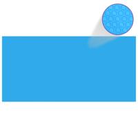 VidaXL Zwembadzeil rechthoekig 450 x 220 cm pe blauw - thumbnail