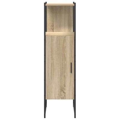 Badkamerkast met opslag Beige 33 x 33 x 120.5 cm Bewerkt hout