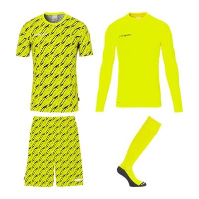 Uhlsport Progressive Keeperstenue Pack Felgeel Uhlsport Progressive Keeperstenue Pack Felgeel