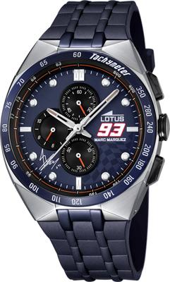 Lotus horlogeband 18236 Rubber Blauw