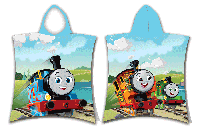 Thomas de Trein poncho - 50 x 115 cm - Katoen - thumbnail