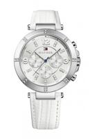 Horlogeband Tommy Hilfiger TH-246-3-14-1852S / TH679301837 Leder Wit 12mm - thumbnail
