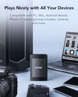 Externe Harde Schijf Lexar LSL500M001T-RNBNG Zwart 1 TB - thumbnail