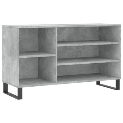 VidaXL Schoenenkast 102x36x60 cm bewerkt hout betongrijs