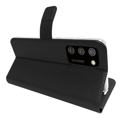 Valenta Book Case Gel Skin Samsung Galaxy A02s Black