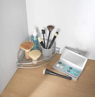 Metaltex Onda Badkamerrek 22x22x11 cm Zilver - thumbnail