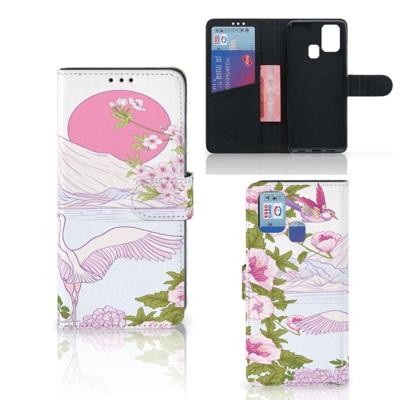 Samsung Galaxy M31 | Telefoonhoesje | Met pasjeshouder | Bird Standing