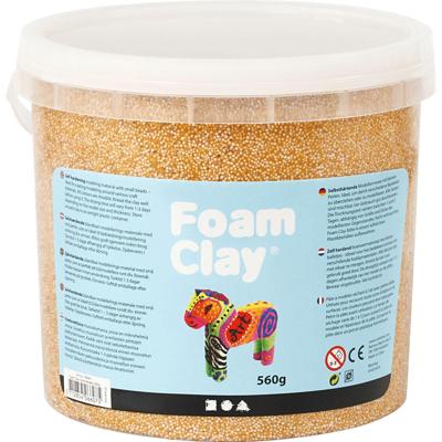 Foam Clay - metallic goud, 560gr.