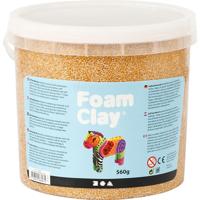 Foam Clay - metallic goud, 560gr. - thumbnail