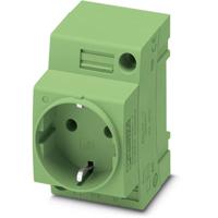 Contactdoos voor schakelkast Phoenix Contact EO-CF/UT/GN Groen (l x b) 60 mm x 45 mm Piece - thumbnail