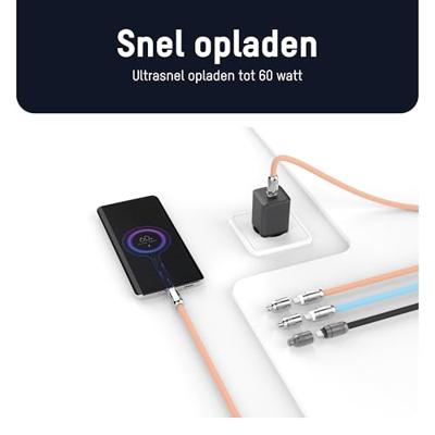 Ansmann 1700-0193 USB-C-kabel USB-C stekker 1.2 m Pink Ansmann 1700-0193 USB-C-kabel USB-C stekker 1.2 m Pink