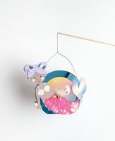 DIY-lantaarn UNDERWATER DREAMS FOLIA blauw - thumbnail