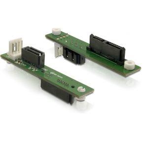 Delock 61667 Adapter SATA Slim 13-pins naar SATA Delock 61667 Adapter SATA Slim 13-pins naar SATA