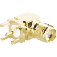 BKL Electronic 0409071 0409071 SMA-connector Bus, inbouw horizontaal 50 Ω 1 stuk(s) - thumbnail