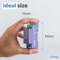Shelly Shelly Pro 2 DIN-railrelais Bluetooth, WiFi Shelly - thumbnail