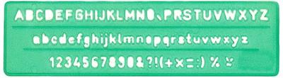 Linex lettersjabloon 20 mm