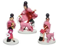 Dame polyresin l10,2b7,8h170c roze a3 KSD - Ksd - thumbnail