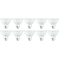 LED Spot GU5.3 MR16 Fitting - 10 Pack - 6W 6400K Koud Wit - 12V - thumbnail