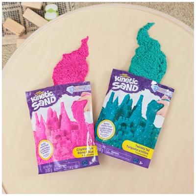 Kinetic Sand speelzand kristal - 907 gram - roze